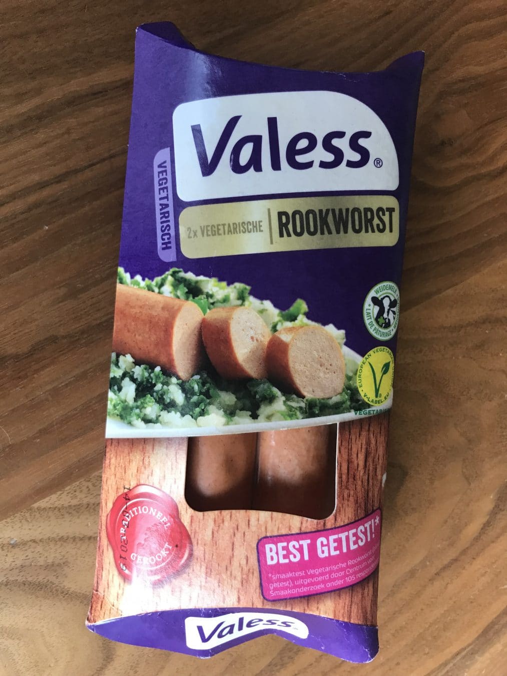 Review: Valess vegetarische rookworst